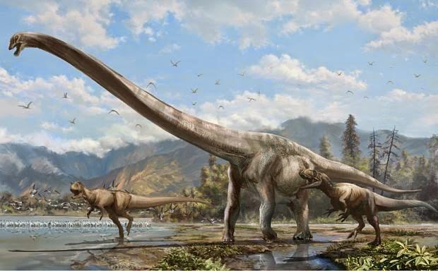 Ilmuan Australia Temukan Jejak Kaki Dinosaurus Terbesar Dunia